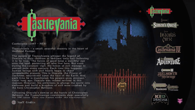 Castlevania Anniversary Collection screenshot 2 for Playstation 4
